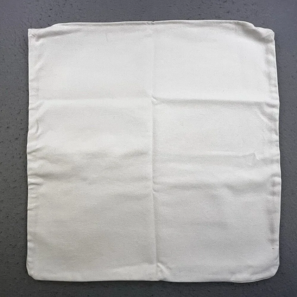 Ikea HARLANDA Pillow Covers Set of 4 Slipcover for Loveseat Sofa INSEROS WHITE